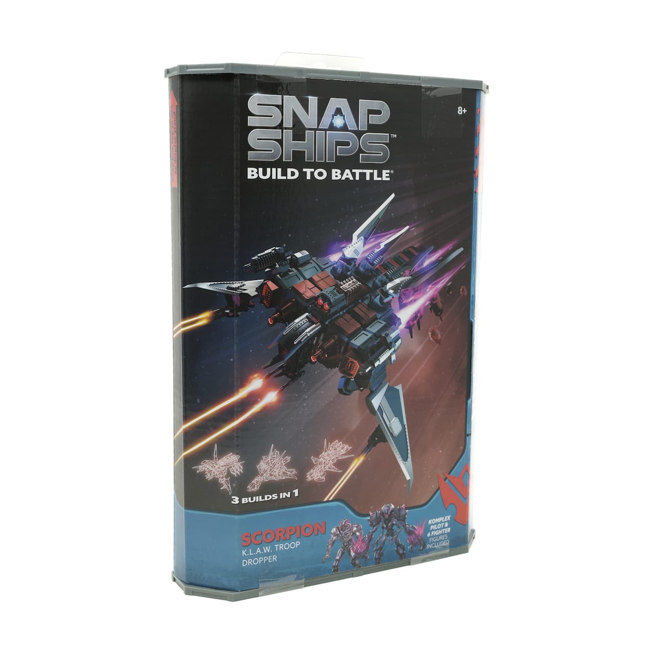Snap Ships - Build to Battle: Scorpion K.L.A.W.Troop Dropper